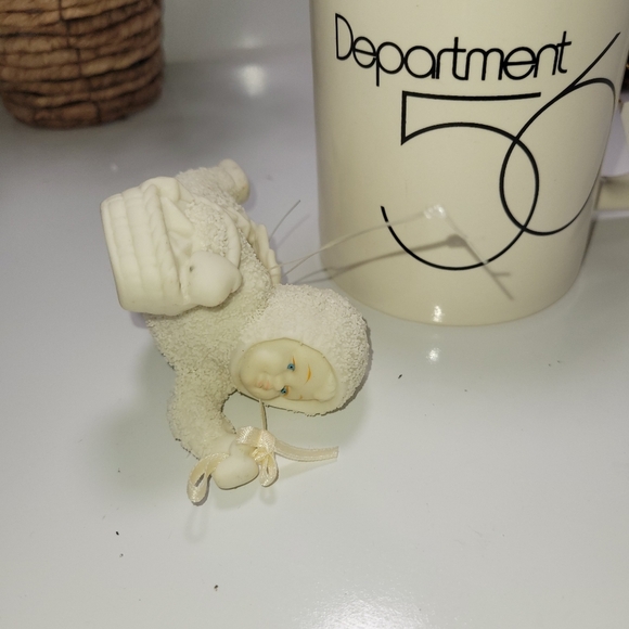 NWT's Department 56 Mug & Dept 56 Snow Babies Bisque Starry Night Ornament - Picture 5 of 6